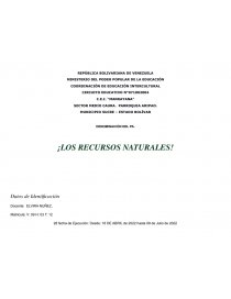 PROYECTO APRENDIZAJE PREESCOLAR. Página 1