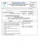 SISTEMA DE GESTIÓN DE LA CALIDAD REPORTE DIARIO DE SUPERVICION