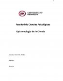 Epistemologia de la ciencia
