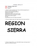 Conocemos la Region Sierra