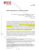 SEUR: digitalizando el transporte urgente