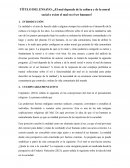 ¿El mal depende de la cultura y de la moral social o existe el mal en el ser humano?