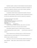 Concentrado de aprendizajes