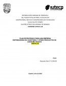 PLAN ESTRATEGICO PARA UNA EMPRESA DISTRIBUIDORA DE CONFITERIA Y OTROS PRODUCTOS DE CONSUMO MASIVO