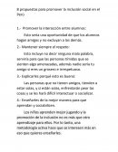 8 propuestas para promover la inclusión social en el Perú