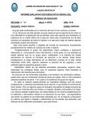 INFORME EVALUATIVO SOCIOEDUCATIVO GRUPAL DEL PERÍODO DE INICIACIÓN