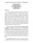 Analogía de la alegoría de la Caverna de Platón con la realidad peruana