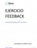 EJERCICIO FEEDBACK AUTÓMATAS PROGRAMABLES TIA PORTAL
