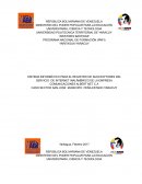 SISTEMA INFORMÁTICO PARA EL REGISTRO DE SUSCRIPTORES DEL SERVICIO DE INTERNET INALÁMBRICO DE LA EMPRESA COMUNICACIONES ALBERT NET C.A