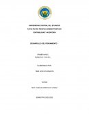 CONTABILIDAD Y AUDITORÍA DESARROLLO DEL PENSAMIENTO