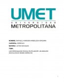 LAS DESIGUALDAD SOCIAL EN ECUADOR: UN ANÁLISIS SOCIOLOGICO DESDE DERECHO