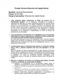 Prueba Técnica director de Capital Humano