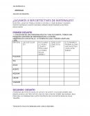 ¿Jugamos a ser detectives de materiales?