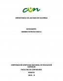 IMPORTACIAS DE LAS NIAS EN COLOMBIA