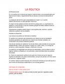 ENSAYO DE POLITICA