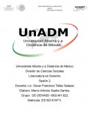 División de Ciencias Sociales. Licenciatura en Derecho