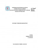 FACTORES Y PRINCIPIOS GEOPOLÍTICOS