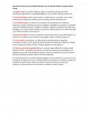 Describe las causas de los accidentes laborales y de un ejemplo donde se visualice dichas causas