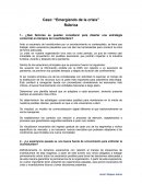 Caso: “Emergiendo de la crisis”