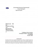 Diferentes épocas de la educación en el proceso histórico venezolano