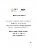 Políticas de crecimiento y desarrollo económico de México en la segunda mitad del siglo XX
