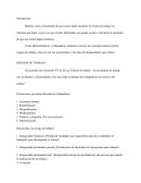 Información Riesgos de Trabajo