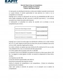 Ejercicio Flujo de Caja con Competidores