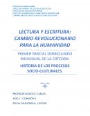 HISTORIA DE LOS PROCESOS SOCIO-CULTURALES