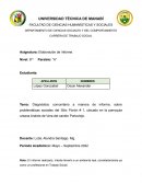 Diagnóstico comunitario a manera de informe, sobre problemáticas sociales del Sitio Florón # 1, ubicado en la parroquia urbana Andrés de Vera del cantón Portoviejo