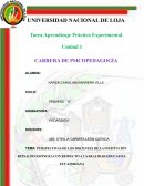PERSPECTIVAS DE LOS DOCENTES DE LA INSTITUCIÓN REINALDO ESPINOZA CON RESPECTO A LA REALIDAD EDUCATIVA ECUATORIANA