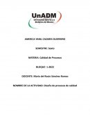 Diseño de procesos de calidad