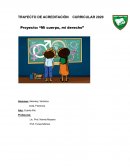 Proyecto: “Mi cuerpo, mi derecho”