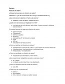 Preguntas sobre geriatría