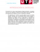 INTRODUCION AL DERECHO