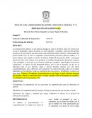 PRÁCTICA DE LABORATORIO DE QUÍMICA ORGÁNICA GENERAL N° 11 PREPARACIÓN DE JABONES