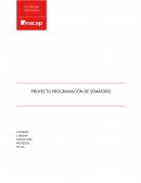 PROYECTO PROGRAMACIÓN DE SEMÁFORO