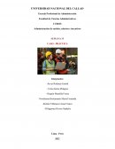 Administración de sueldos, salarios e incentivos