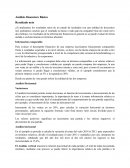 Análisis financiero Básico