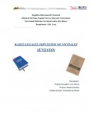 Bases Legales Impuestos Municipales