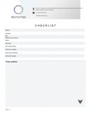 Checklist - AV Enermex 2022