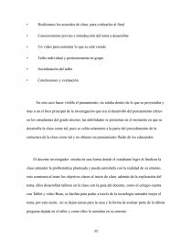 Transformacion de mi practica de enseñanza. Página 22