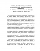 GERENCIA DEL CONOCIMIENTO COMO PROPUESTA TECNICO
