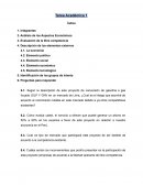 Análisis de los Aspectos Económicos