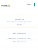 PRESENTACIÓN DEL INFORME DE INVESTIGACIÓN DE MERCADO