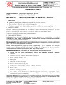 CARACTERIZACIÓN QUÍMICA DE AMINOÁCIDOS Y PROTEÍNAS