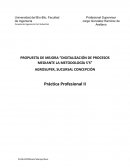 PROPUESTA DE MEJORA “DIGITALIZACIÓN DE PROCESOS MEDIANTE LA METODOLOGÍA 5’S”