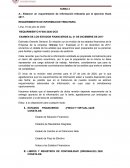 EXAMEN DE LOS ESTADOS FINANCIEROS AL 31 DE DICIEMBRE DE 2017