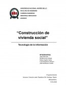 “Construcción de vivienda social”