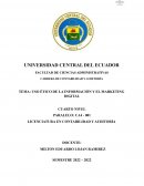 USO ÉTICO DE LA INFORMACIÓN Y EL MARKETING DIGITAL