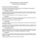Procesos tecnologicos en la industria de alimentos